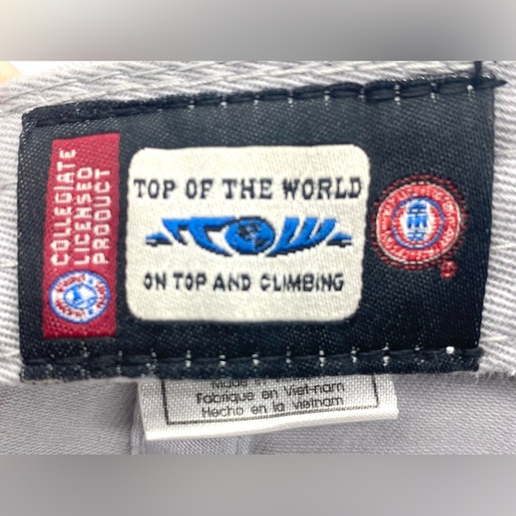 Top of the World Gray University of Alabama Baseball Hat/Cap w/ Red Logo Sporty - Picture 8 of 10